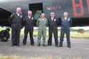 Air Chief Marshal Sir Glenn Torpy with Avro Lancaster PA474 crew at Biggin Hill International Air Fair 2009