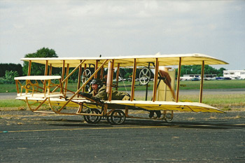 Wright flyer replica at Biggin Hill International Air Fair 2003
