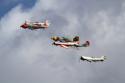 The Aerostars - Yak Aerobatic Display Team at The Duxford Air Show 2013