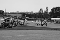 Supermarine Spitfires taxiing at Duxford The Battle of Britain Air Show
