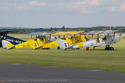 de Havilland DH.82 Tiger Moth line up at Duxford Flying Legends 2007