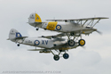 Hawker Nimrod Mk II 41H/59890 G-BURZ/K3661/562 and Hawker Hind 41H/81902 G-AENP/K5414 at Duxford Flying Legends 2008