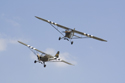 Piper J-3C-65 Cub AN-1 G-AKAZ and 12905 480173/57-H/G-RRSR at Duxford Flying Legends 2010