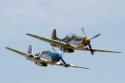 Mustang pair at Duxford Flying Legends 2013