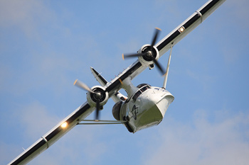 Plane Sailing Consolidated PBY-5 Catalina G-PBYA formerly C-FNJF at Duxford Spring Air Show 2009