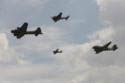 Formation flight at the Sally B and Friends Day at Imperial War Museum Duxford