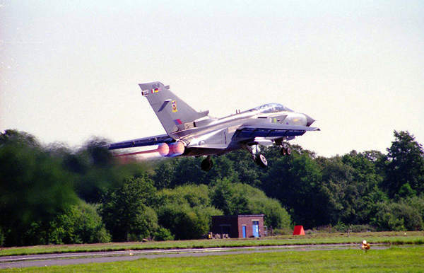 Panavia Tornado at Farnborough International Air Show 1998