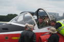 Jet Provost pilot at Kemble Air Show 2009