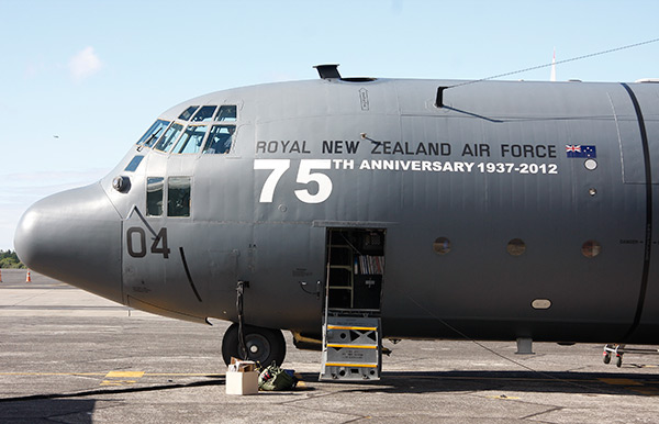 Royal New Zealand Air Force 75th Anniversary 1937-2012