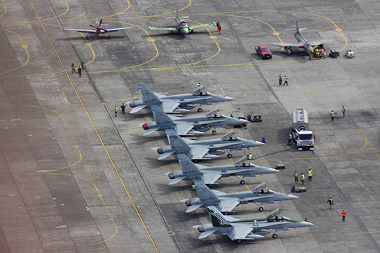 Ohakea RNZAF 75th Anniversary Air Show 2012 line-up
