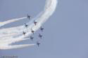 The Red Arrows at RAF Waddington Press Day 2009