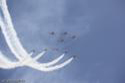 The Red Arrows at RAF Waddington Press Day 2009