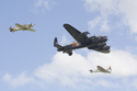 The Battle of Britain Memorial Flight at RAF Waddington Air Show 2010