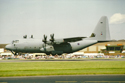 Lockheed C-130J Hercules C5 (L-382) ZH887/887 at RAF Waddington Air Show 2002