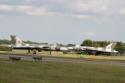 Avro Vulcan B2 G-VLCN/XH558 and XM607 (Waddingtons gate guardian) at RAF Waddington Air Show 2011