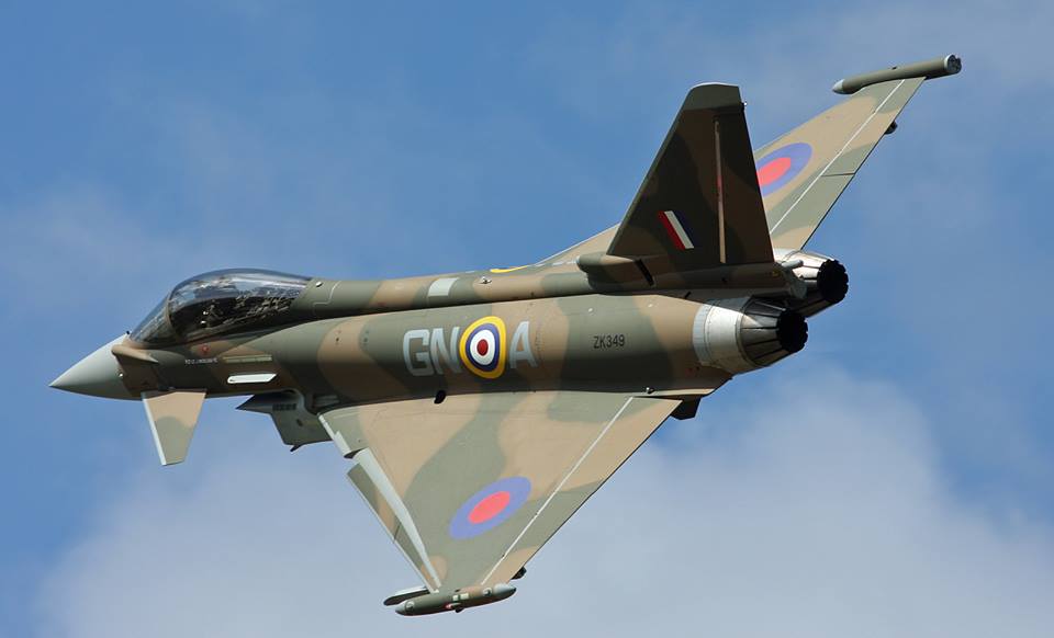 RAF Coningsby unveils its Battle of Britain 75th anniversary Typhoon