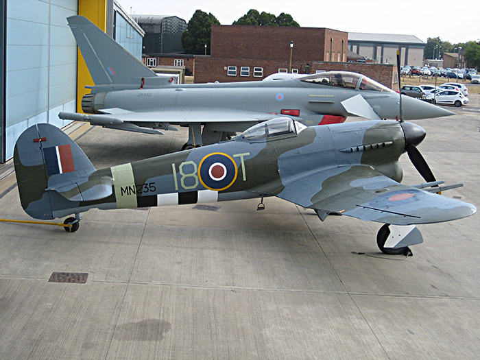 Hawker Typhoon at RAF Coningsby