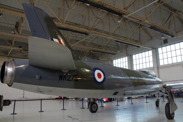 Supermarine Swift F.4 WK 275 on loan to the Vulcan to the Sky Trust - 21st December 2016