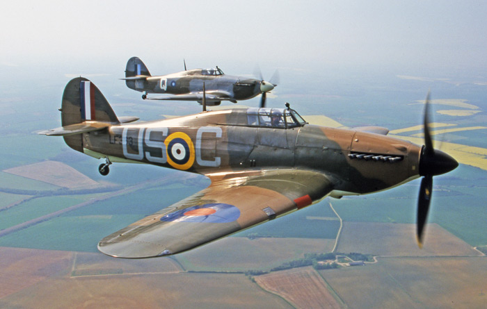 Hawker Hurricanes LF363 & PZ865