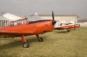de Havilland DHC-1 Chipmunks G-BCGC/WP903 and G-BWNK/WD390 at Chipfest 2009 at Marshall Airport