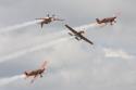 The Blades Aerobatic Display Team at Royal Air Force Waddington Air Show 2009