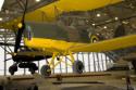 de Havilland DH.82 Tiger Moth resprayed to represent 22 EFTS at Duxford AirSpace Hangar