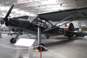 Fieseler Fi 156 Storch CF+HF/EI-AUY at Duxford Hangar 5 - The Working Museum