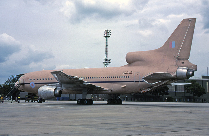 TriStar ZD949 in temporary desert pink finish for Operation Granby. Photo by Bob Archer