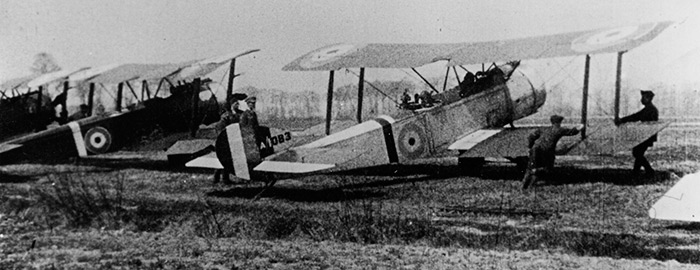 Sopwith 11/2 Strutters. Crown Copyright