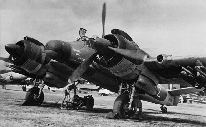 Beaufighter TFX OB.Z probably RD754. Crown Copyright