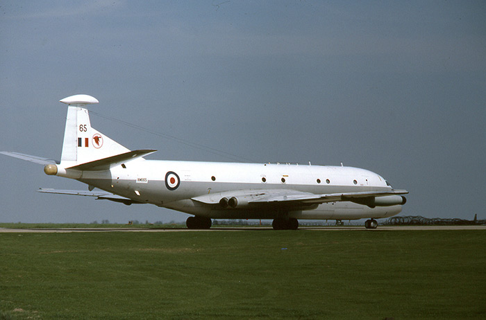 Nimrod R.1 XW665 51 Sqn at RAF Wyton, April 1979