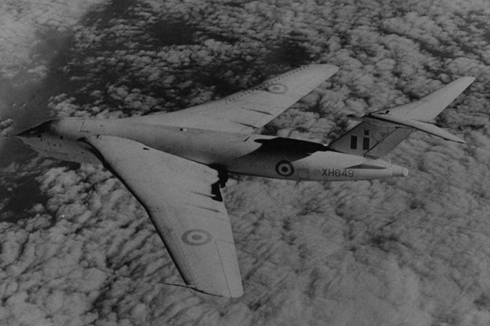 Victor B1 XH649 later served as a K1 with 57 Squadron