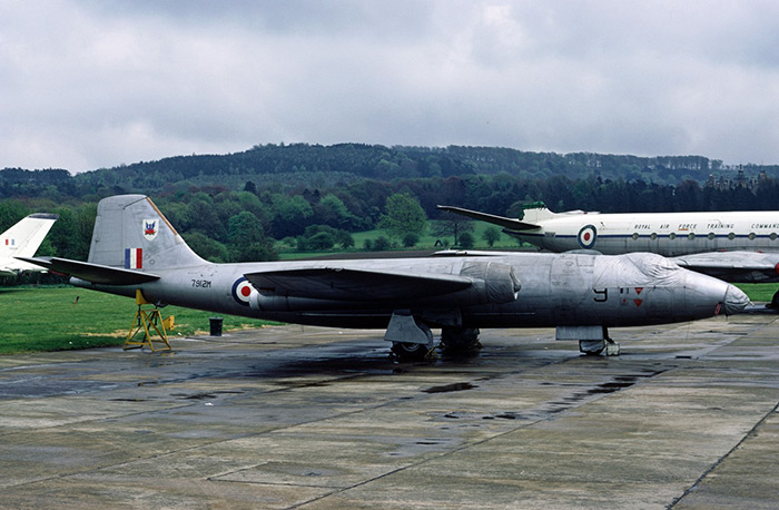 Canberra B2 WK131 7912M RAF 57 Squadron Halton, 7th May 1971