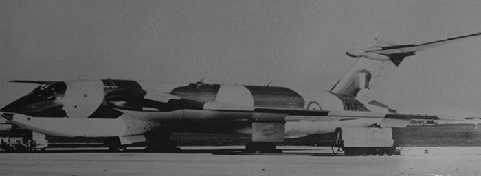 Victor B1 XH615 served briefly with 57 Squadron in 1964