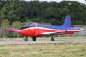 Hunting P-84 Jet Provost T3 G-BKOU at RAF Coltishall Last Enthusiasts Day