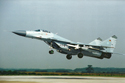 Mikoyan MiG-29 Fulcrum 29-11 German Air Force at RIAT 2000 at RAF Cottesmore