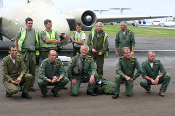 Canberra crews at Kemble