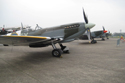 World War II fighter plane props line up at The Gathering of Warbirds & Veterans - Arrivals and Static