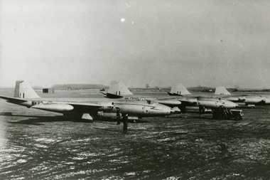 English Electric Canberras of 27 Squadron at RAF Waddington
