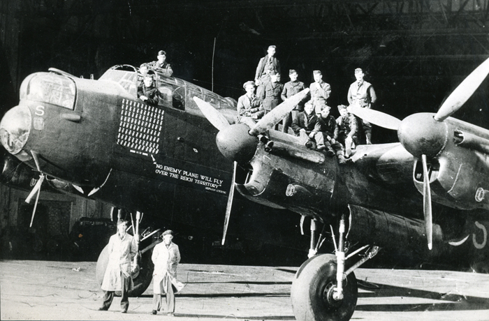 Avro Lancaster B.Mk.1 R5868/7325M PO-S - No Enemy Plane Will Fly Over The Reich Territory