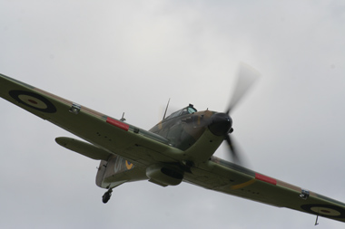 Hawker Hurricane Mk I G-HUPW R4118 UP-W